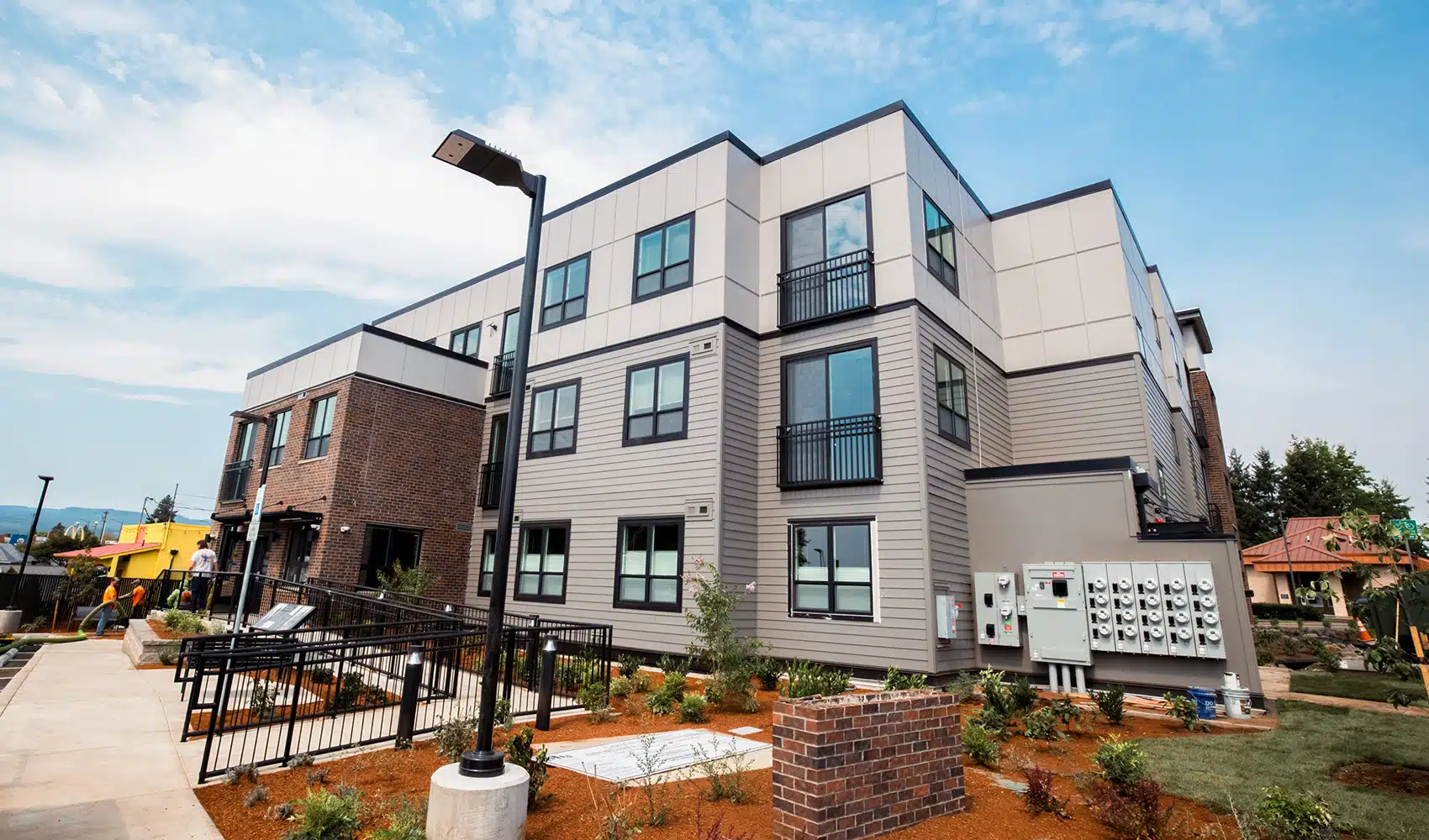 Carson Commons facade detail