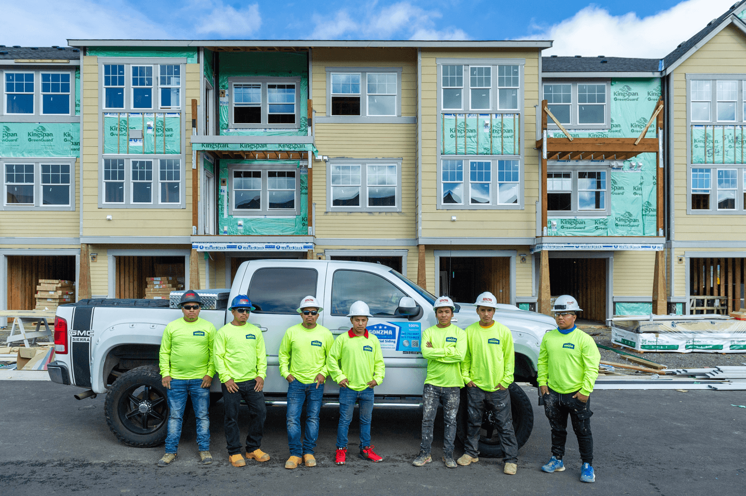 The Gonzma Construction crew